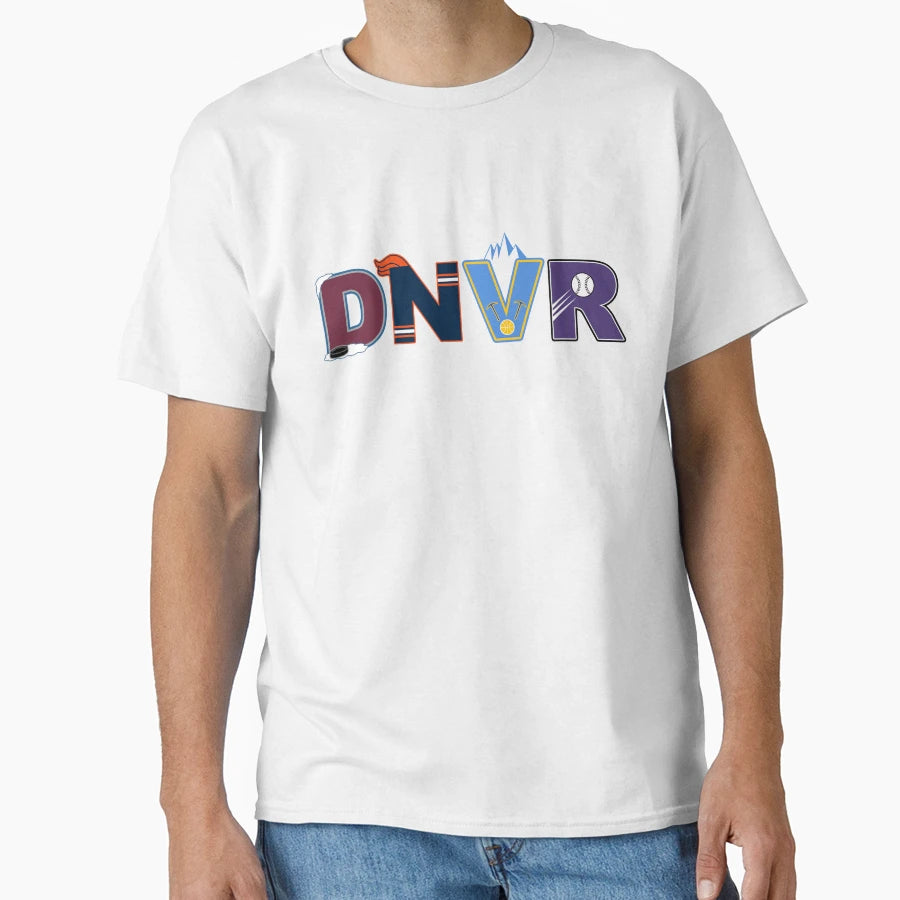 Denver City T-Shirt - Minimalist Print Unisex - T-Shirt, Sweatshirt, Hoodie