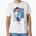 E Clement Baseball Player T-Shirt - Minimalist Print for Adults - T-Shirt, Sweatshirt, Hoodie