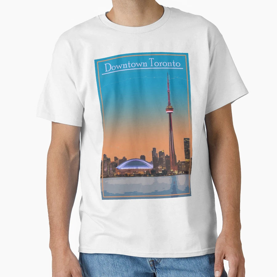 Downtown Toronto T-Shirt - Graphic Print Men Women - T-Shirt, Sweatshirt, Hoodie