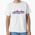 Washington Purple T-Shirt - Novelty Apparel Unisex - T-Shirt, Sweatshirt, Hoodie
