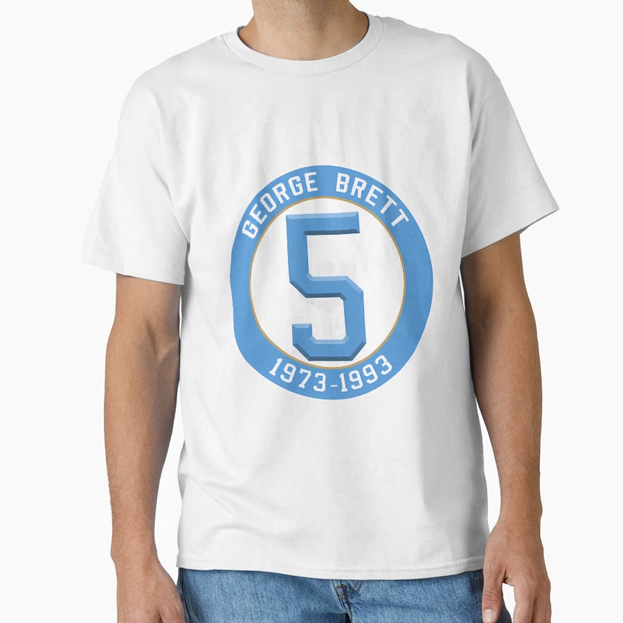Tribute To George Brett Kansas City T-Shirt - Minimalist Print Unisex - T-Shirt, Sweatshirt, Hoodie