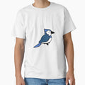 Happy Blue Jay T-Shirt - Unique Graphic Unisex - T-Shirt, Sweatshirt, Hoodie