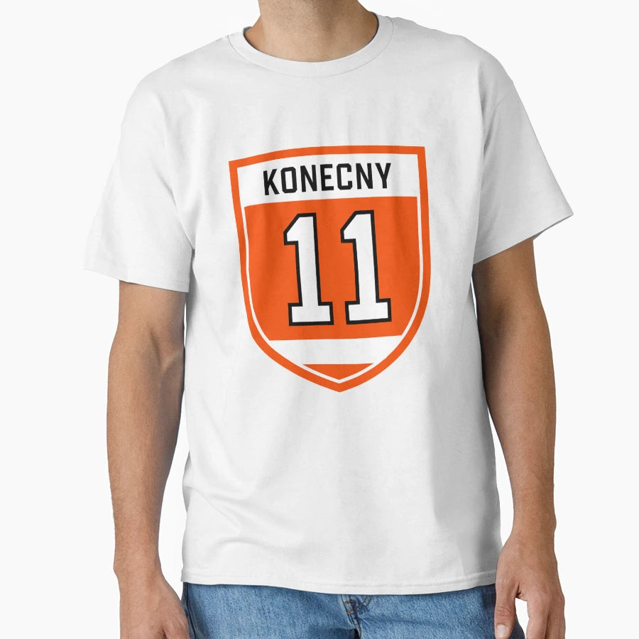 Konecny 11 Emblem T-Shirt - Novelty Apparel Unisex - T-Shirt, Sweatshirt, Hoodie
