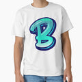 Alphabet B Graffiti Letters Letter B T-Shirt - Streetwear Style Unisex - T-Shirt, Sweatshirt, Hoodie