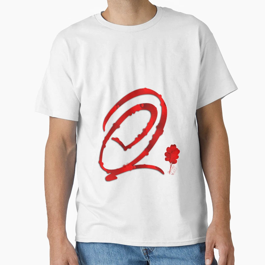 Special Valentines Day First Letter Your T-Shirt - Graphic Print Men Women - T-Shirt, Sweatshirt, Hoodie