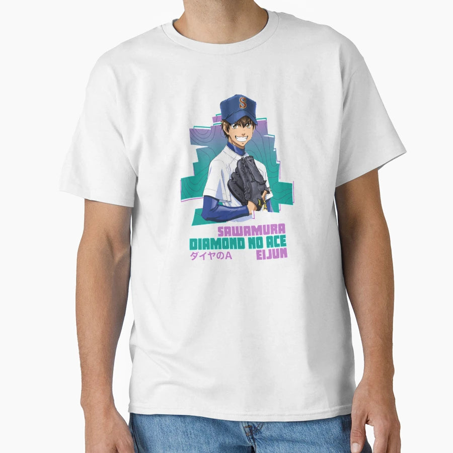 Sawamura Eijun Diamond No Ace T-Shirt - Fun Novelty Design Unisex - T-Shirt, Sweatshirt, Hoodie