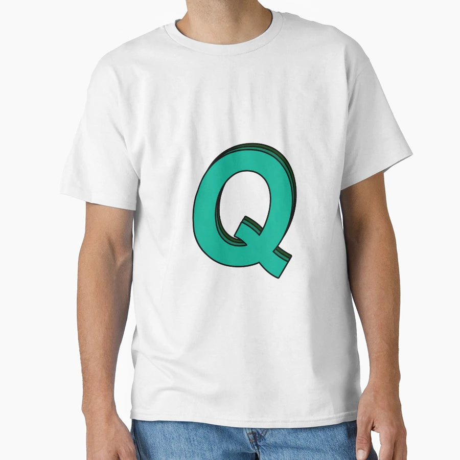 Green Q T-Shirt - Graphic Print for Adults - T-Shirt, Sweatshirt, Hoodie
