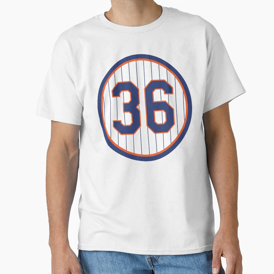 Jerry Koosman 36 Jersey Number T-Shirt - Streetwear Style Unisex - T-Shirt, Sweatshirt, Hoodie