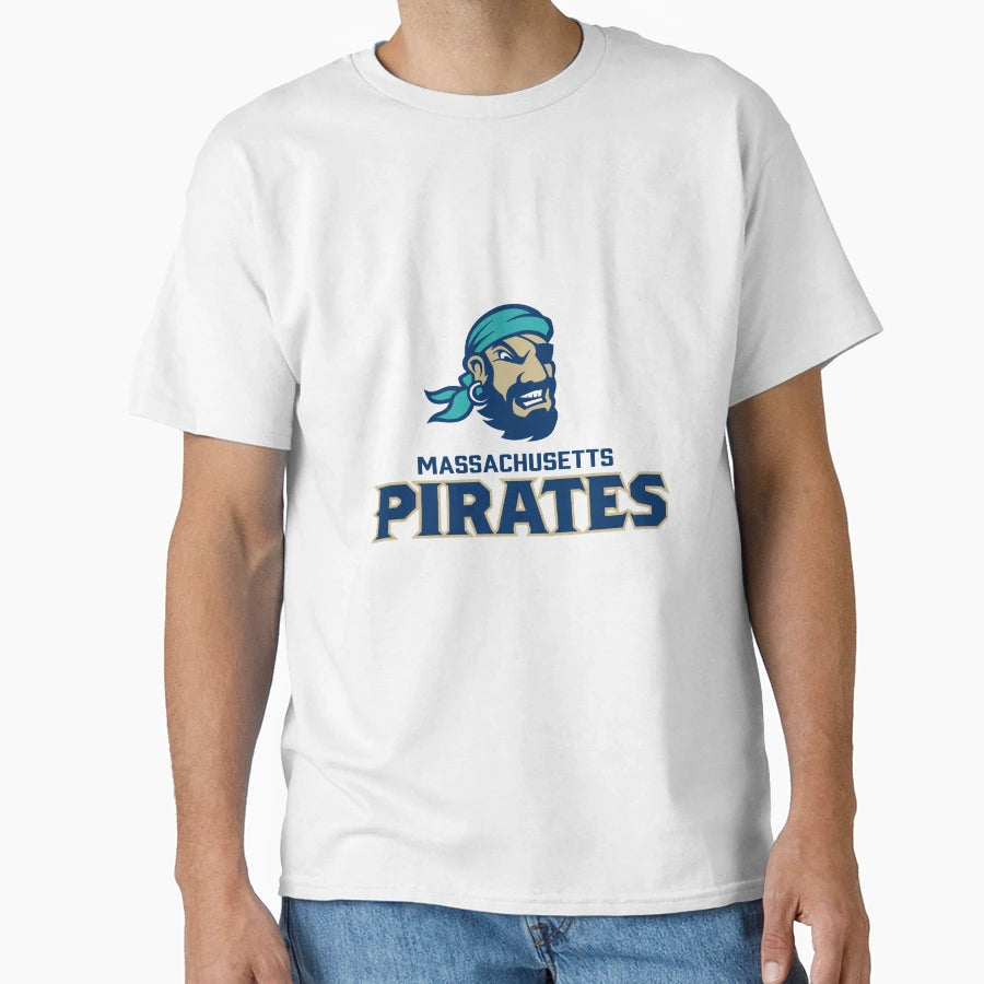 Massachusetts Pirates T-Shirt - Custom Art Print for Adults - T-Shirt, Sweatshirt, Hoodie