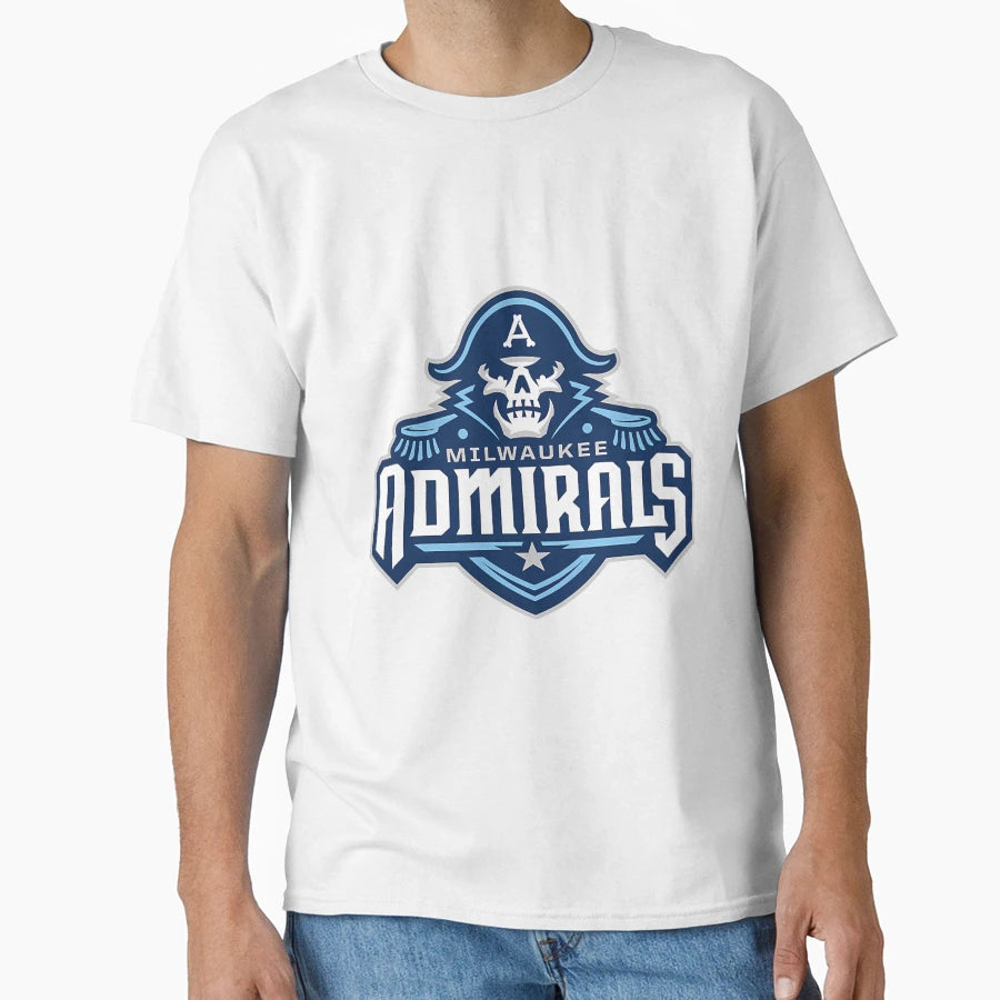 Milwaukee Admirals T-Shirt - Graphic Print for Adults - T-Shirt, Sweatshirt, Hoodie