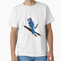 Bluejay T-Shirt - Minimalist Print for Adults - T-Shirt, Sweatshirt, Hoodie