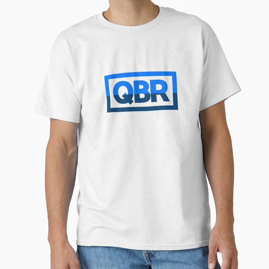 Qbr Queber Cuber Blue T-Shirt - Minimalist Print for Adults - T-Shirt, Sweatshirt, Hoodie