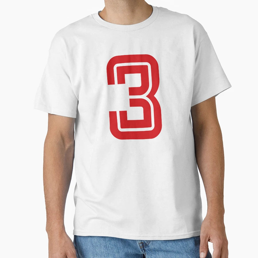 No 3 Player Number Three Football T-Shirt - Streetwear Style Men Women - T-Shirt, Sweatshirt, Hoodie