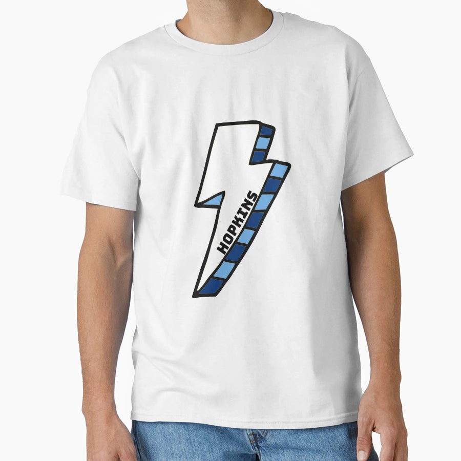 John Hopkins University Lightning T-Shirt - Custom Art Print for Adults - T-Shirt, Sweatshirt, Hoodie