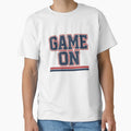 Game Text Bold Letters Sports T-Shirt - Fun Novelty Design Men Women - T-Shirt, Sweatshirt, Hoodie