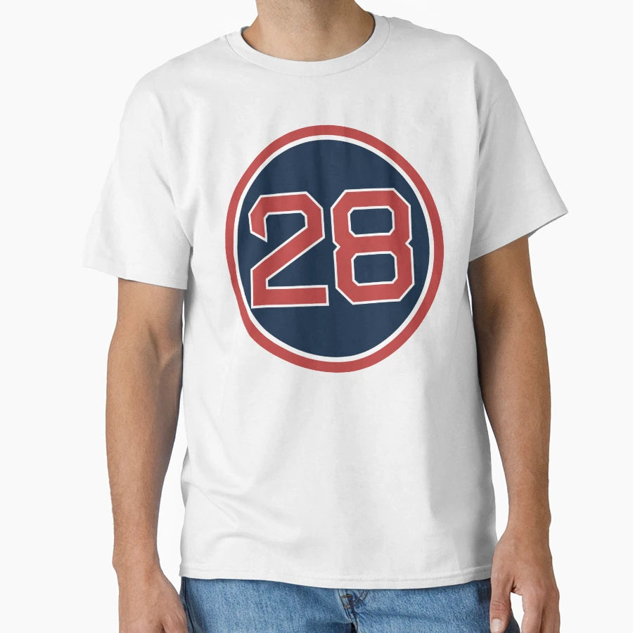 Jd Martinez 28 Jersey Number T-Shirt - Unique Graphic Unisex - T-Shirt, Sweatshirt, Hoodie