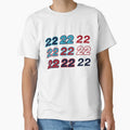 Lucky Number 22 T-Shirt - Unique Graphic Men Women - T-Shirt, Sweatshirt, Hoodie