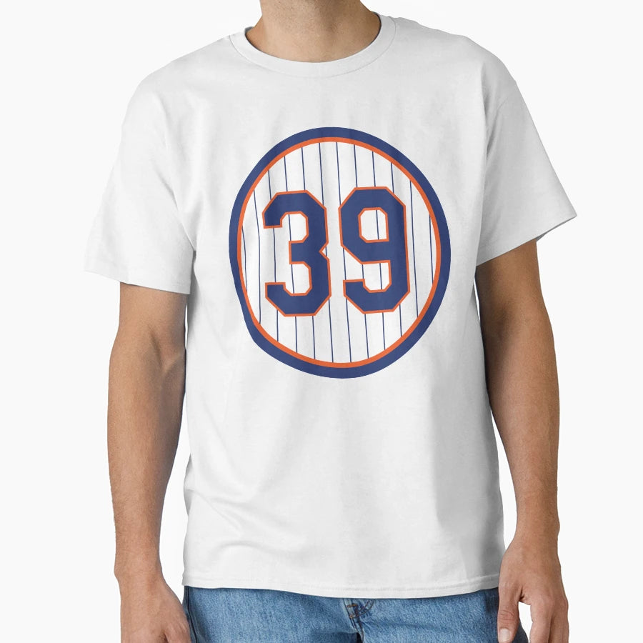 Edwin Diaz 39 Jersey Number T-Shirt - Minimalist Print for Adults - T-Shirt, Sweatshirt, Hoodie