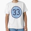 James Shields 33 Jersey Number T-Shirt - Streetwear Style Unisex - T-Shirt, Sweatshirt, Hoodie