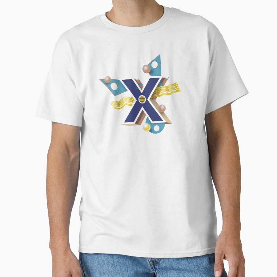 Letter X T-Shirt - Custom Art Print Unisex - T-Shirt, Sweatshirt, Hoodie