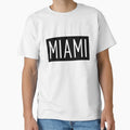 Miami T-Shirt - Unique Graphic for Adults - T-Shirt, Sweatshirt, Hoodie