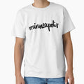 Minneapolis T-Shirt - Minimalist Print for Adults - T-Shirt, Sweatshirt, Hoodie