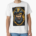 Bearded Pirate Captain Mascot T-Shirt - Fun Novelty Design for Adults - T-Shirt, Sweatshirt, Hoodie