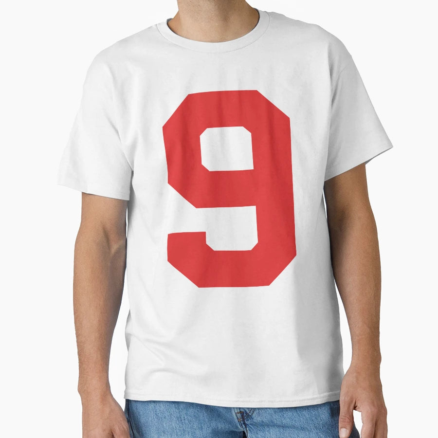 Number 9 Red Nine Sports Number 9 T-Shirt - Graphic Print Men Women - T-Shirt, Sweatshirt, Hoodie
