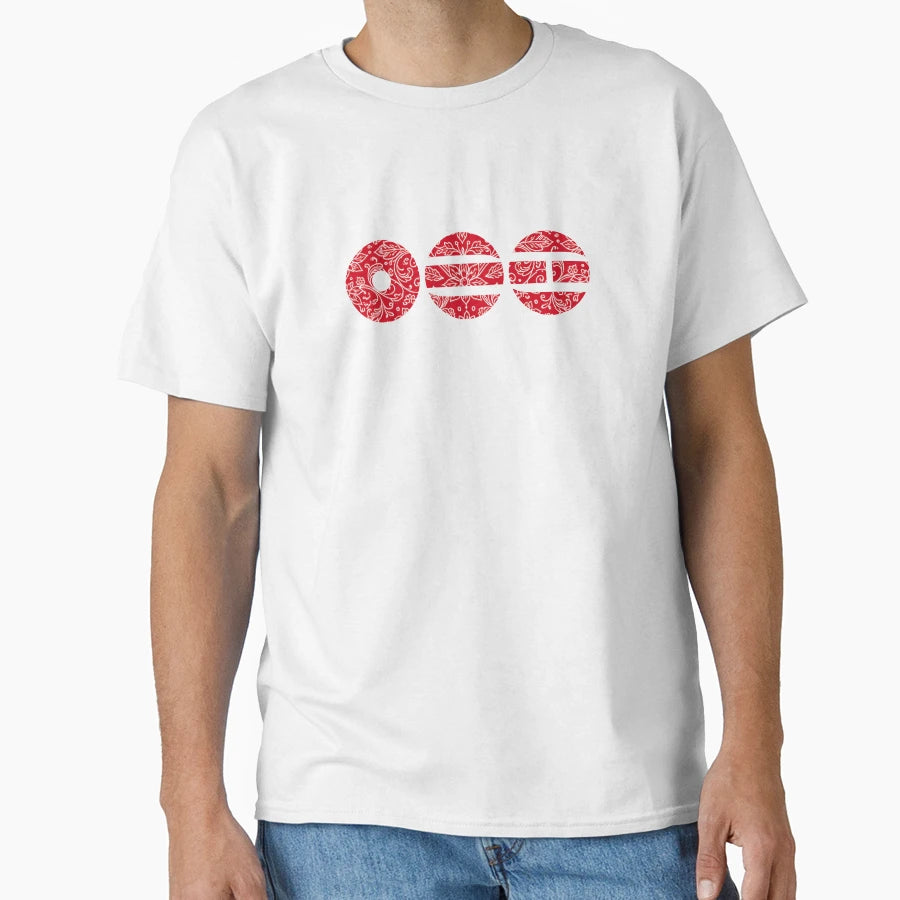 Arirang Inspired Red Dancheong Korean T-Shirt - Fun Novelty Design Unisex - T-Shirt, Sweatshirt, Hoodie