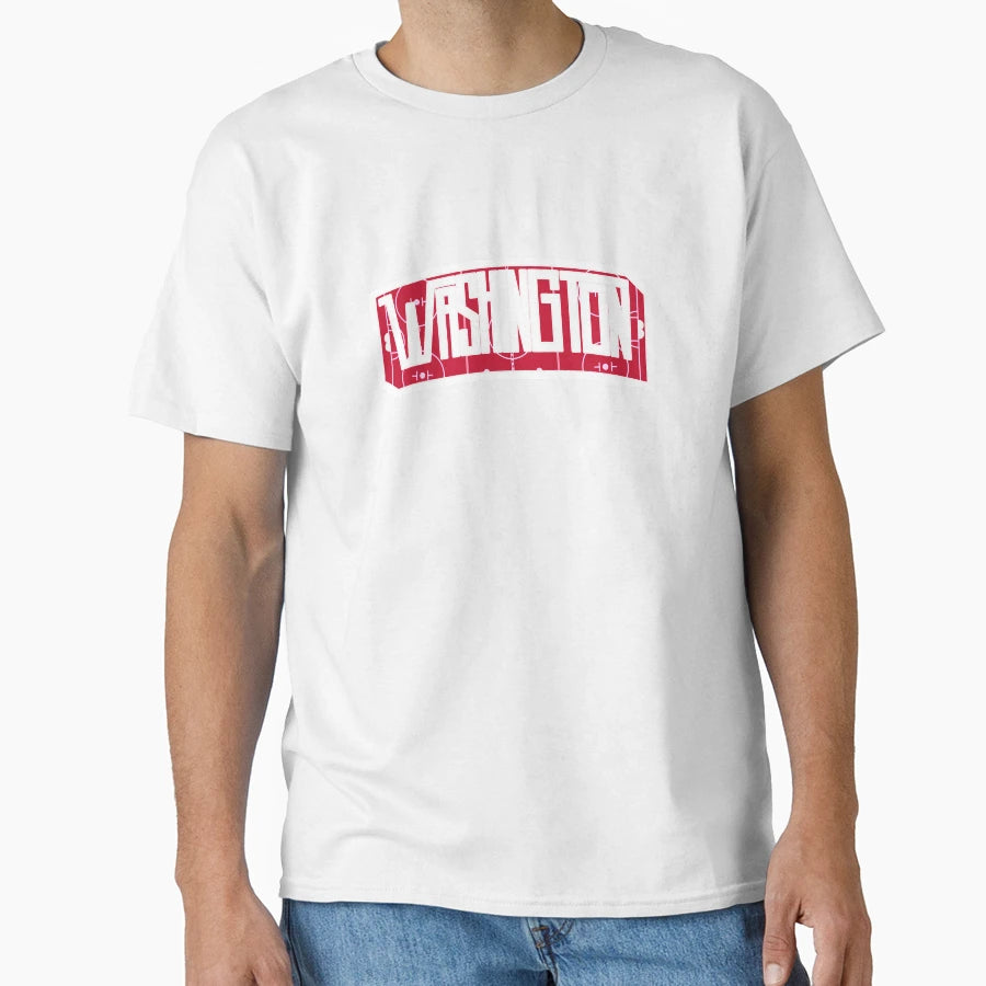 Washington Hockey City Word Art T-Shirt - Custom Art Print Men Women - T-Shirt, Sweatshirt, Hoodie