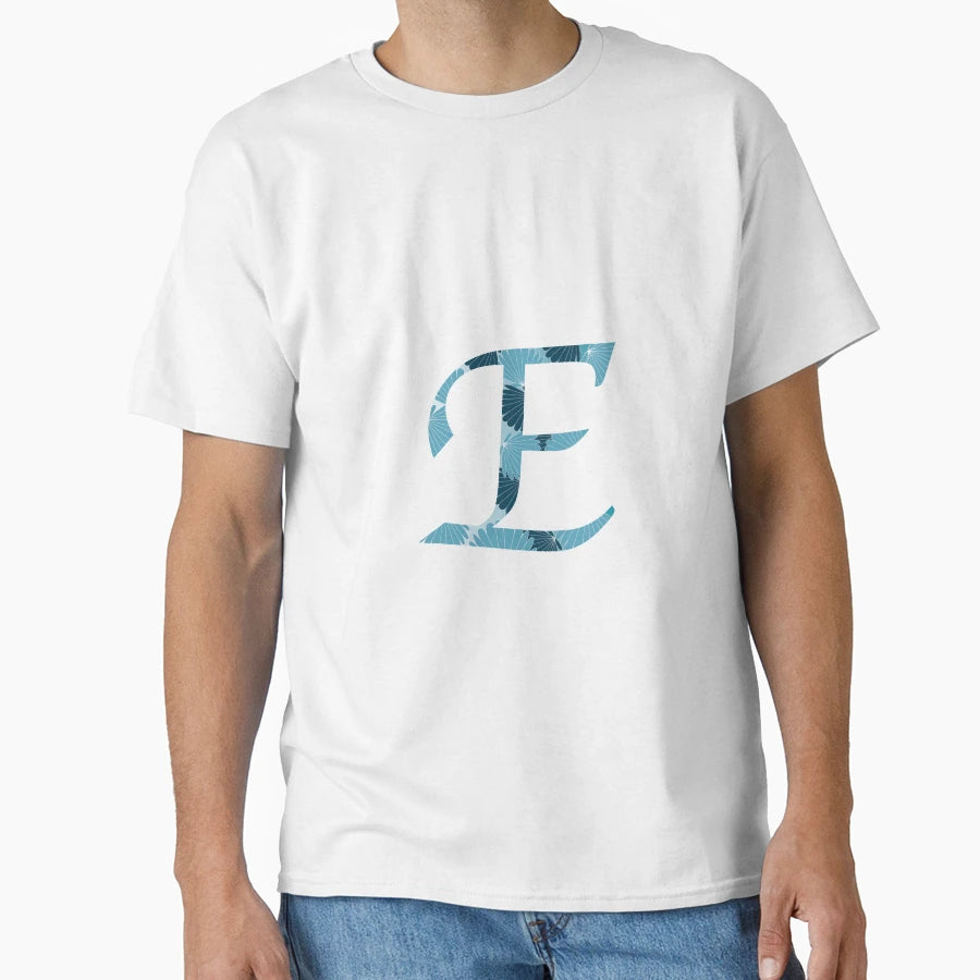 Letter E T-Shirt - Trendy Graphic Men Women - T-Shirt, Sweatshirt, Hoodie