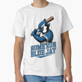 Home Run Blue Jay T-Shirt - Aesthetic Graphic Unisex - T-Shirt, Sweatshirt, Hoodie