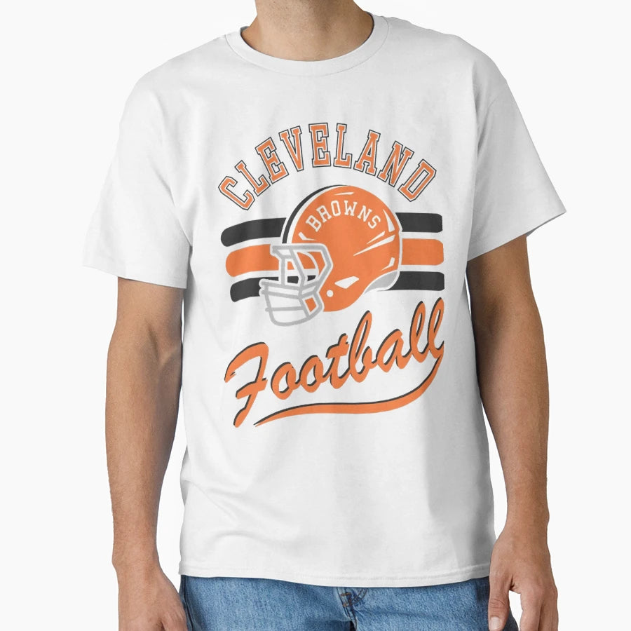 Art Cleveland Browns T-Shirt - Aesthetic Graphic for Adults - T-Shirt, Sweatshirt, Hoodie