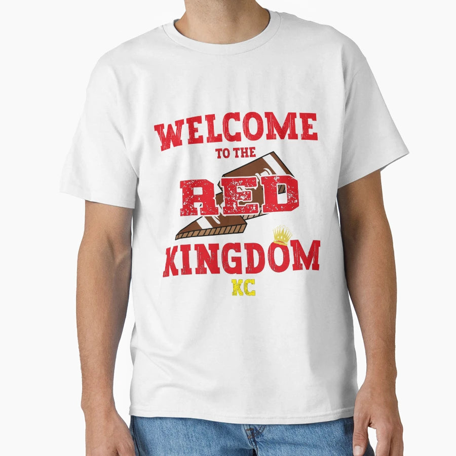 Welcome To Red Kingdom Kansas City T-Shirt - Streetwear Style for Adults - T-Shirt, Sweatshirt, Hoodie