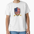 Soto Family Usa Shield Stars Stripes T-Shirt - Custom Art Print Men Women - T-Shirt, Sweatshirt, Hoodie