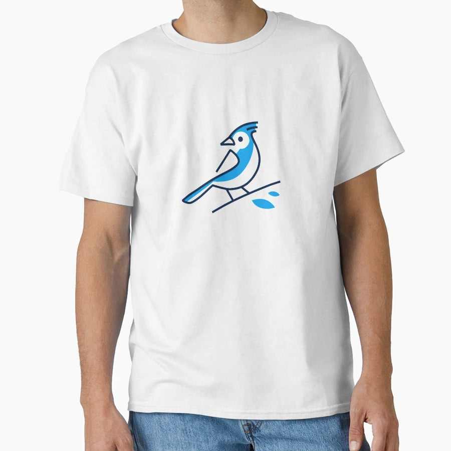 Blue Bird T-Shirt - Minimalist Print Unisex - T-Shirt, Sweatshirt, Hoodie
