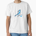 Blue Bird T-Shirt - Minimalist Print Unisex - T-Shirt, Sweatshirt, Hoodie