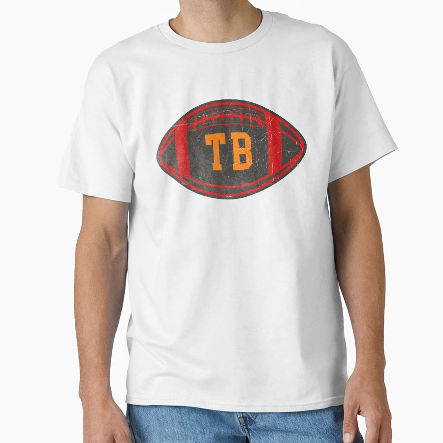 Tampa Bay Throwback Football T-Shirt - Graphic Print for Adults - T-Shirt, Sweatshirt, Hoodie