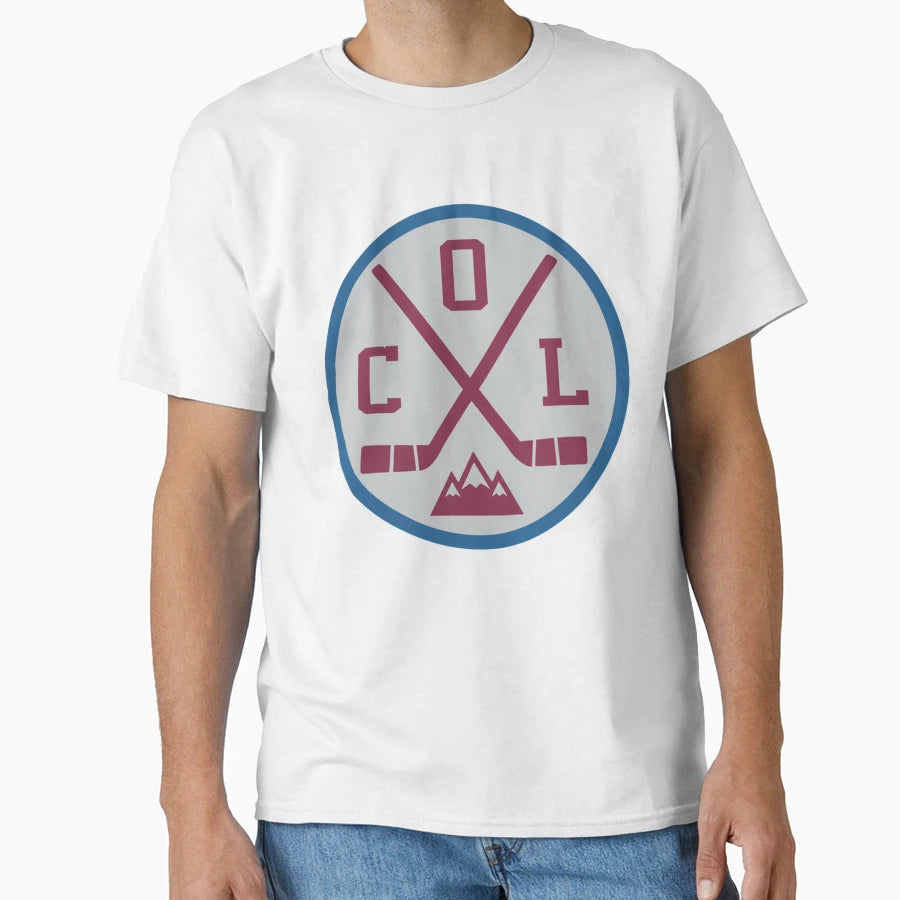 Colorado Hockey T-Shirt - Fun Novelty Design for Adults - T-Shirt, Sweatshirt, Hoodie
