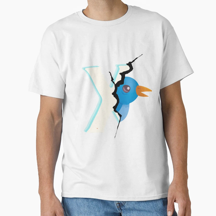 Bird Tweet X T-Shirt - Graphic Print Men Women - T-Shirt, Sweatshirt, Hoodie