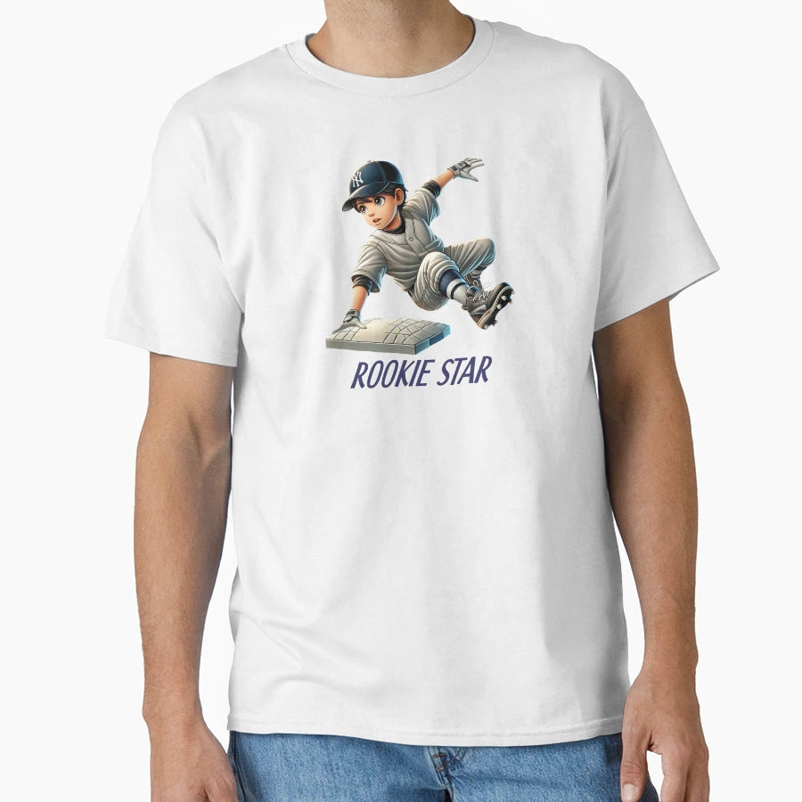 Rookie Star T-Shirt - Novelty Apparel for Adults - T-Shirt, Sweatshirt, Hoodie