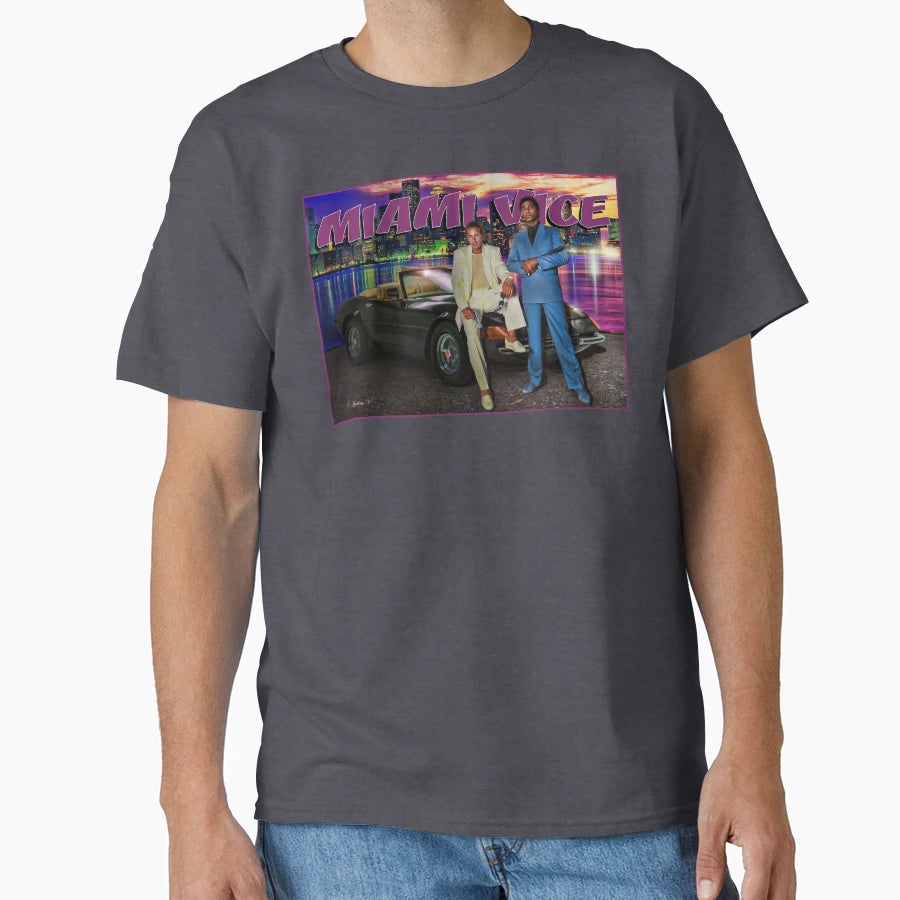 Miami Vice T-Shirt - Trendy Graphic Men Women - T-Shirt, Sweatshirt, Hoodie