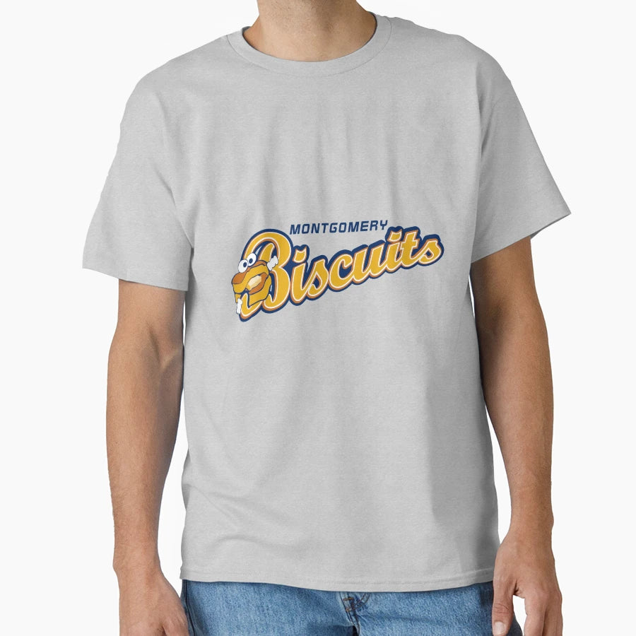 Montgomery Biscuits Jersey T-Shirt - Novelty Apparel Unisex - T-Shirt, Sweatshirt, Hoodie