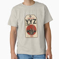 Yyz Toronto Airport Lugagge Tag T-Shirt - Streetwear Style Men Women - T-Shirt, Sweatshirt, Hoodie