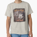 Life is soup, I am fork possum word art by - Adult & Kids T-Shirts, Sweatshirts & Hoodies apparel design preview 1