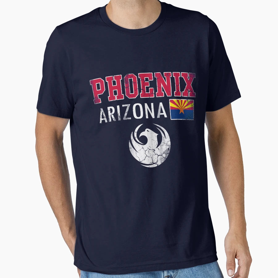 Phoenix Arizona T-Shirt - Minimalist Print for Adults - T-Shirt, Sweatshirt, Hoodie