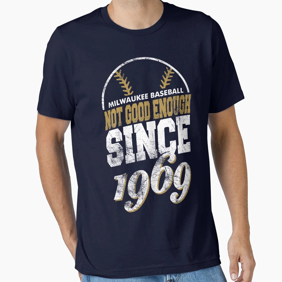 Milwaukee Baseball T-Shirt - Unique Graphic Unisex - T-Shirt, Sweatshirt, Hoodie