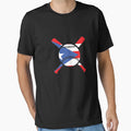 Puerto Rico Flag Baseball Player V3 T-Shirt - Trendy Graphic Men Women - T-Shirt, Sweatshirt, Hoodie