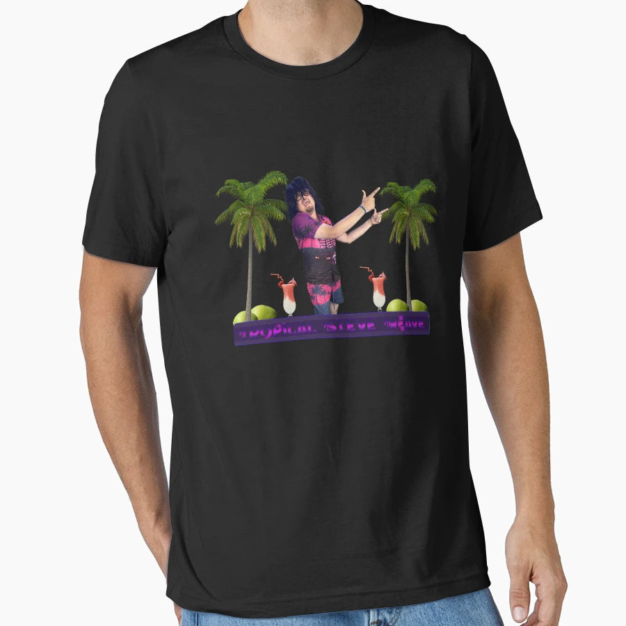 Tropical Steve Weave T-Shirt - Unique Graphic for Adults - T-Shirt, Sweatshirt, Hoodie