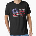 98 American Football Number Usa Ninety T-Shirt - Graphic Print Men Women - T-Shirt, Sweatshirt, Hoodie